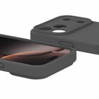 Avana - Étui Velvet MagSafe pour iPhone 17 Pro - Cendre-Fente pour sangle pour breloques ou cordon