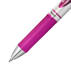Pentel - EnerGel Rechargeable Rétractable Stylo à Encre Gel - 0,7mm - Encre Magenta-Doté d’un corps simple et élégant pour un design chic et professionnel.