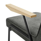 Modway - Vista Fauteuil à manger - Slate-9
