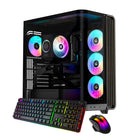 iBUYPOWER - PC de bureau gaming Trace X - Intel Ultra 7 265F - GeForce RTX 5070 12 Go - 16 Go de RAM DDR5 - SSD NVMe 1 To - Windows 11-Processeur Intel Core Ultra 7 265F pour gérer toutes les tâches système