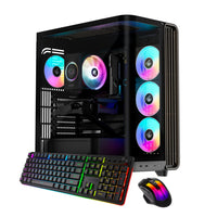 iBUYPOWER - PC de bureau gaming Trace X - Intel Ultra 7 265F - GeForce RTX 5070 12 Go - 16 Go de RAM DDR5 - SSD NVMe 1 To - Windows 11-Processeur Intel Core Ultra 7 265F pour gérer toutes les tâches système