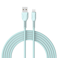 Câble Lightning Basic Tech de 3 pi - Bleu-Élégant et sans enchevêtrement