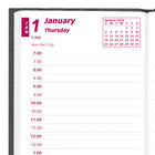 Brownline - 2026 Agenda quotidien de poche Traditional - 6 po x 3-1/8 po - Couleurs assorties - Anglais-Format de page: 6 x 3 1/8 po l