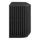 Modway - Fortitude 75" Armoire de rangement à buffet courbé - Noir-8