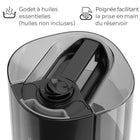 Honeywell - Humidificateur à vapeur froide + vapeur tiède Double Confort-Vapeur froide confortable ou vapeur tiède apaisante. dans les deux cas, elle est visible