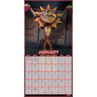 DateWorks - Calendrier Mural 16 Mois 2025 Five Nights at Freddy's - 12 po x 12 po - Anglais-Divertissement