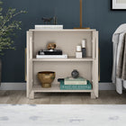 Hudson&Canal - Meuble d'appoint Holbrook 28 po de largeur - Blanc aulne-Caractéristiques assemblage facile