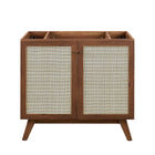Modway - Soma 36" Vanette de salle de bain - Blanc noyer-8