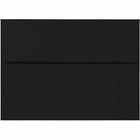 JAM Paper - Enveloppes d'invitation A7 - 5 1/4 po x 7 1/4 po - noir lisse - Paquet de 50-Caractéristiques de l'enveloppe : Fermeture en gomme à rabat droit, finition en papier lisse de haute qualité