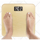 BIOS Living - Pèse-personne numérique métallisé - Or-4