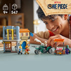 LEGO - One Piece L’affrontement avec le capitaine Smoker-Comprend des figurines de Monkey D. Luffy, Sanji, Dragon et Capitaine Smoker