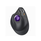 ProtoArc - NL souris ergonomique verticale sans fil - Violet-Batterie lithium intégrée de 500 mAh, charge facilement la souris avec le câble USB C inclus, n’importe quand, n’importe où