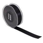 JAM Paper - Ruban de satin double face - 7/8" l x 25 m - Noir-Taille : 0,875 po x 25 mètres