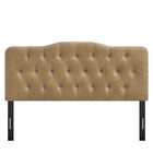 Modway - Annabel Imitation cuir Tête de lit Queen, Grillé-Assemblée requise