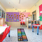 Ashley Productions - Smart Poly The Original Fun Mat - Coureur de Tapis - 15 -5" x 47" - Jours - Mois - Saisons - Boucle de Craie-Facile à nettoyer : La surface absorbante et douce permet de nettoyer rapidement les déversements et les désordres.