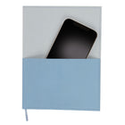 Gry Mattr - Cahier de notes contrastant doux au toucher gris - 6 x 8 po-Fabriqué de papier certifié FSC recyclé