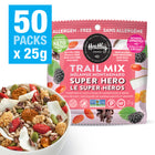 Healthy Crunch - Mélange de fruits et de graines Super Hero, 50 unités x 25 grammes-Sans noix