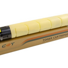 CET - Konica Minolta Bizhub C258/308/368 TN-324Y Cartouche de toner - Rendement Standard - Jaune-Couleur: Jaune