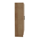 Prepac - Cabinet Accent Elite 32 po avec portes à panneaux, cabinet de rangement avec 3 étagères ajustables - Chêne naturel-10