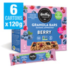 Healthy Crunch - Barres granola aux baies- 24 gr - Paquet de 30-Sans gluten