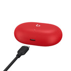 Beats - Studio Buds Écouteurs entièrement sans fil avec annulation du bruit - Rouge-Écouteurs résistants à l’eau et à la transpiration cotés IPX4