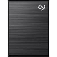 Seagate - SSD externe One Touch USB 3.2 Gen 2 de 2 To (tissu tissé noir)-Pas de problème : effectuez des transferts de fichiers rapidement ou travaillez en douceur directement depuis le disque avec des vitesses allant jusqu'à 1 030 Mo/s