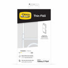 OtterBox - Étui Thin Flex avec Magnets pour Samsung Galaxy Z Flip8 - Transparent à Teinte Bleue-Installation facile