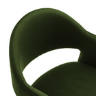 Modway - Talia 41 pouces Cuir végane Tabouret de bar - Vert mousse-8