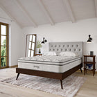 Modway - Jenna 12 po Ressorts et mousse Matelas Queen-Couche de mousse respirante