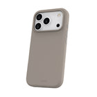 TUFF8 - Étui GlideAir Mag Gris iPhone 17 Pro-Extérieur doux au toucher : finition soyeuse, agréable à tenir et offrant une bonne prise