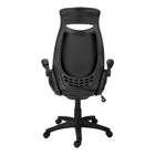 Monarch Specialties - 7276 Chaise De Bureau Multi-Position- Noir Simili-Cuir/-Assemblage requis: des instructions illustrées et tout le matériel sont fournis pour plus de commodité (des outils supplémentaires peuvent être nécessaires)