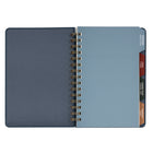 General Supply Goods + Co - Cahier de notes de planification des priorités - Bleu-Comprend des séparateurs à onglets dédiés à la planification hebdomadaire, aux pages de projet, aux pages de budget et aux pages lignées