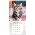 Mead - Calendrier décoratif Chatons 2027, 12 po x 12 po, bilingue-Couvre une période de 16 mois pour une planification prolongée