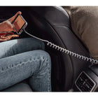 LOGiiX - Piston Connect Coil USB-C vers USB-C - Gris-Le design enrouleur extensible permet au câble de s'étendre de 0,5 m à 1,8 mètres.