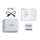 Fujifilm - Imprimante pour smartphone Instax Link Wide - blanc-Plus de 30 gabarits modifiables
