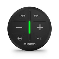 Garmin - Télécommande sans fil Fusion ARX - noire-CONTRÔLEZ VOTRE AUDIO N'IMPORTE OÙ À BORD - Avec les indices IPX6 et IPX7, la télécommande ARX est conçue pour fonctionner et durer à bord - parfaite pour la plate-forme de bain, la proue, le tableau arrière ou partout où vous souhaitez un contrôle audio sans fil pratique.