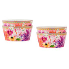 Maxwell & Williams - Rose Dahlia Bol Ensemble de 2 - Paquet de 2-Lavage des mains recommandé