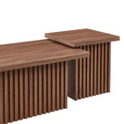 Modway - Render Nidification Tables basses Ensemble de 2 - Noyer-7