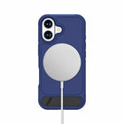 Blu Element - Étui Armour Ultra MagSafe avec Kickstand pour iPhone 17 - Marine-Boutons électrolytiques à réponse rapide