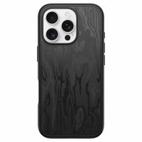 OtterBox - Coque Symmetry avec motifs graphiques et MagSafe pour iPhone 16 Pro - Écorce de sapin-Ouverture de précision pour une interaction facile avec le contrôle de la caméra