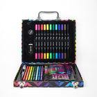Art 101 - Kit d’art de voyage colorable-Bloc de gribouillage de 20 pages avec 10 pages à colorier et 10 pages vierges