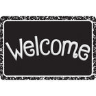 Ashley Productions - The Original Fun Mat - Tapis de Bienvenue - 15 -5" x 23 -5" - Composition Noire de Bienvenue-Mesure et design : Le paillasson de bienvenue en composition noire mesure 15,5 po x 23,5 po.