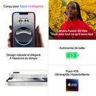 Apple - iPhone 16e - 512 Go - Noir - Débloqué-Bien à vous – Avec iOS 18, vous pouvez personnaliser l’écran d’accueil et l’écran verrouillé, ajouter des effets sur texte à vos messages, choisir n’importe quel émoji dans Tapback et en faire plus encore.