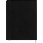 Moleskine - 2025 Agenda hebdomadaire extra large à couverture souple - 7.5" x 10" - Noir-Pochette Intérieure À Soufflet Assortie