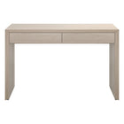 Hudson&Canal - Bureau Pembroke 48'' - Aulne blanc-Fabriqué à partir de matériaux MDF robustes dans une finition blanche en aulne fabriquée à la main