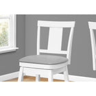 Monarch Specialties - 1233 Tabouret De Bar - 39"H Comptoir/Pivotant/Blanc - Paquet de 2-3