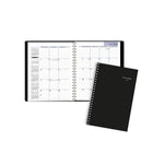AT-A-GLANCE - Agenda mensuel 2027 - 11 7/8 po H x 7 7/8 po l - noir - bilingue-Format des pages : 11 7/8 po H x 7 7/8 po l