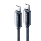 Torras - Câble de charge rapide USB-C Iceflow 60 W - 79 po - Noir-Port revêtu d'alliage de nickel, excellente résistance à la flexion et aux fissures