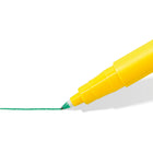 Staedtler - Noris stylo à écrire - 0.6mm - verte-Se lave facilement sur la plupart des textiles