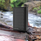 Victrola - Haut-parleur Bluetooth portable Music Edition 1 - Noir-Haut-parleur puissant avec radiateur de basses passif